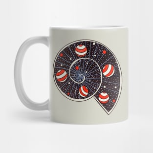 Universe Is Snail With Beach Ball Planets Mug